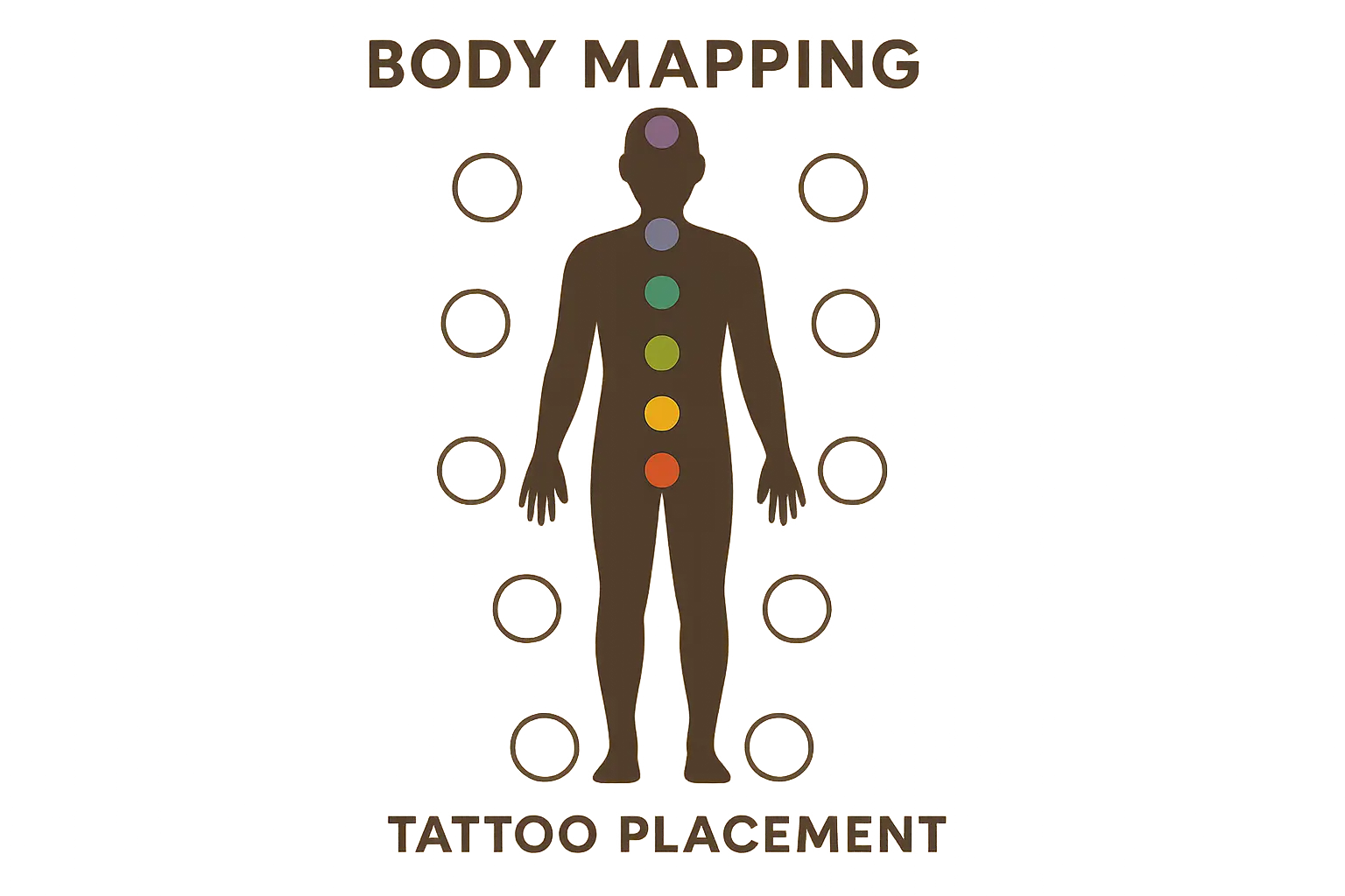 Oni tattoo placement examples
