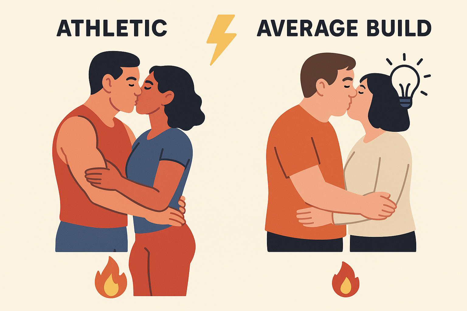 Factors affecting kissing calorie burn