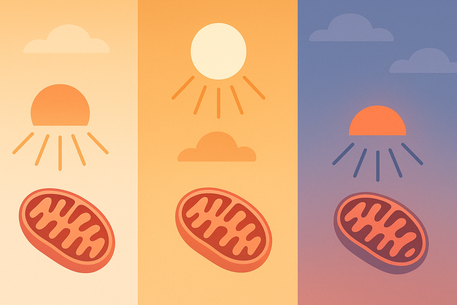 Circadian light exposure and oxygen metabolism