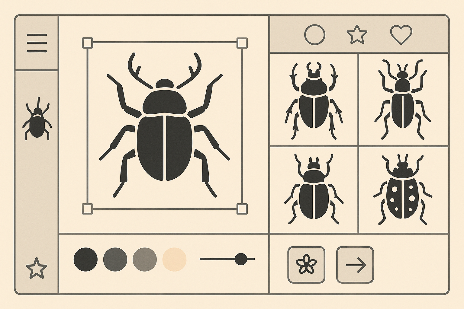 Tattoo Generator IQ platform interface