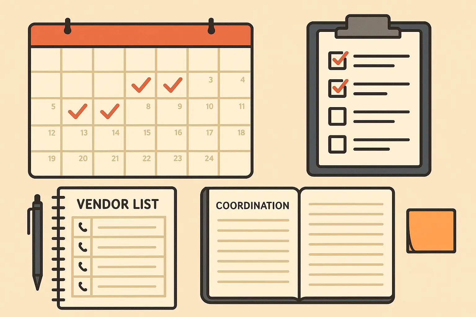 professional bachelor party planning support