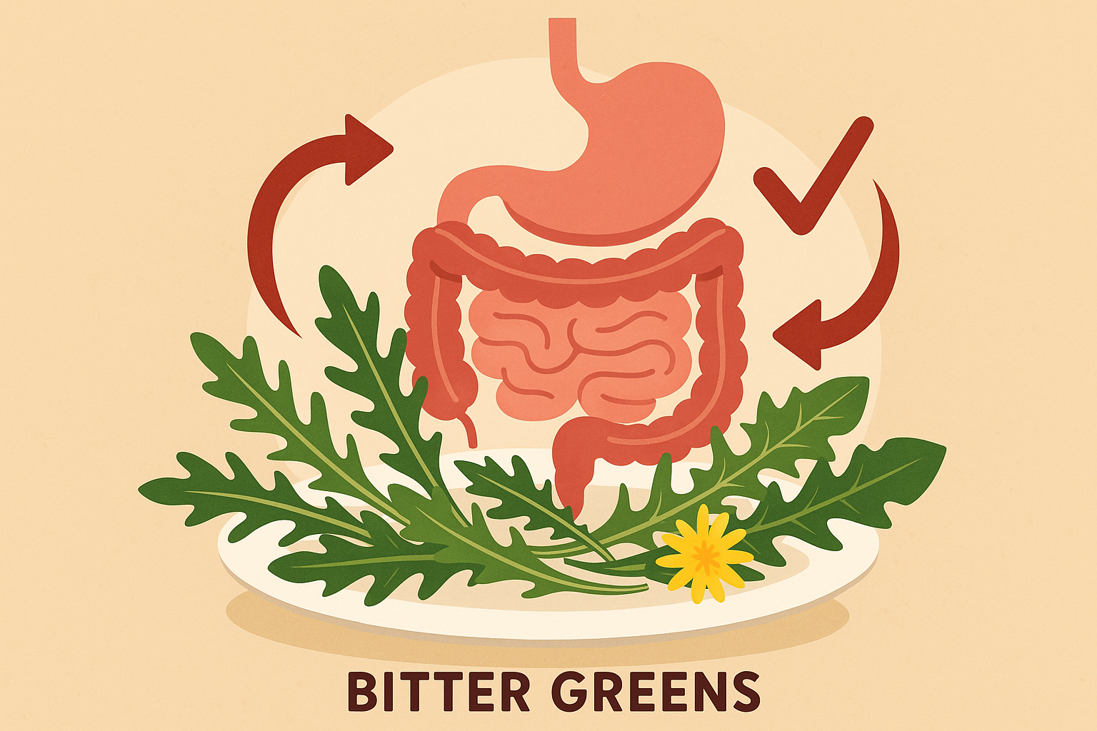 Vagus nerve activation through bitter foods