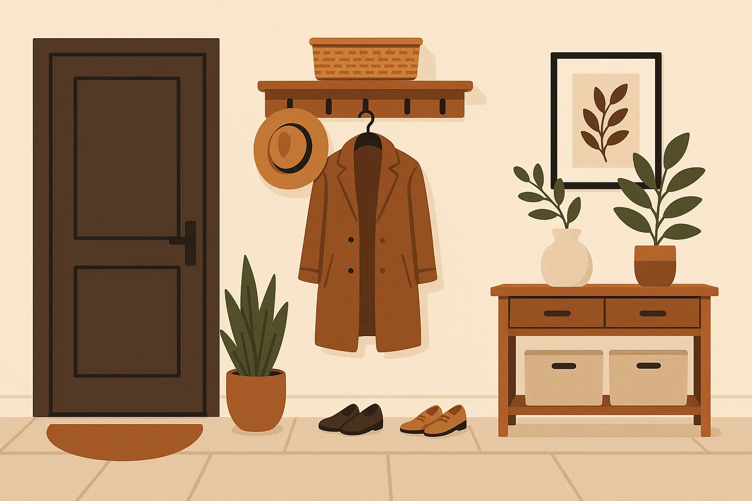 Stunning entryway transformation showcase
