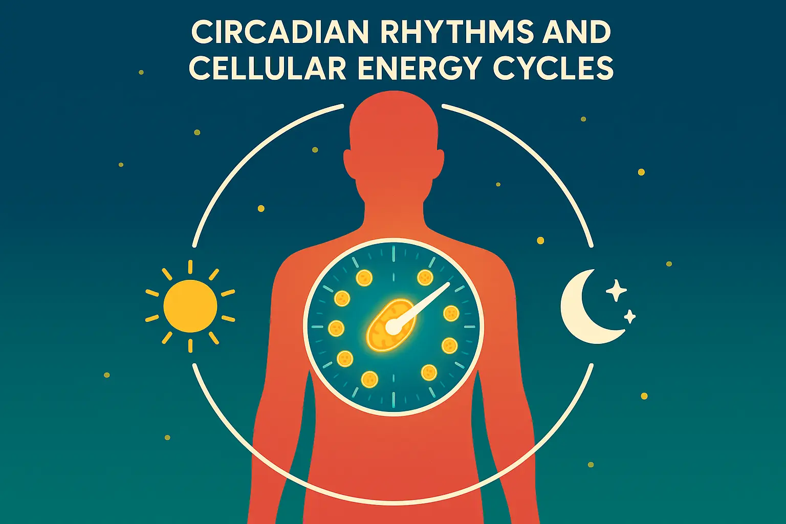 Circadian rhythm clock showing optimal NR timing