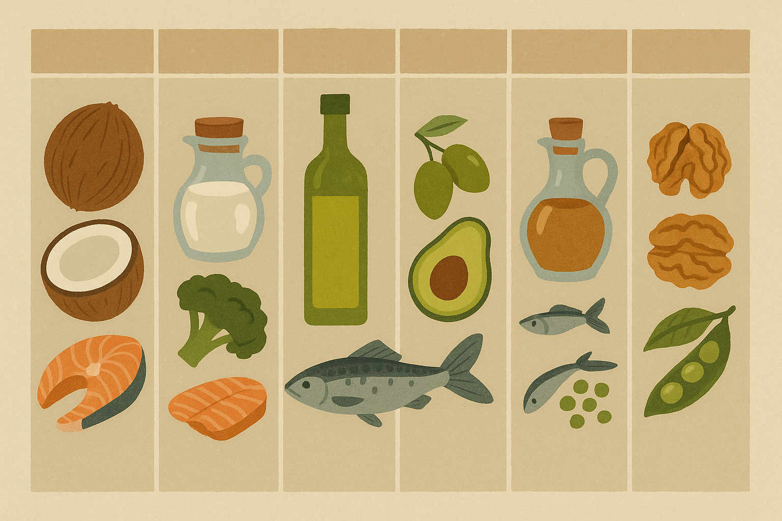 Strategic fat rotation for pescatarian keto