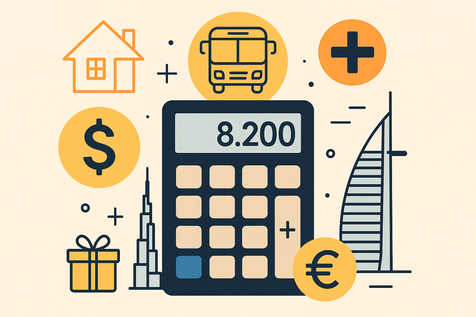 Complete civil engineer compensation breakdown Dubai