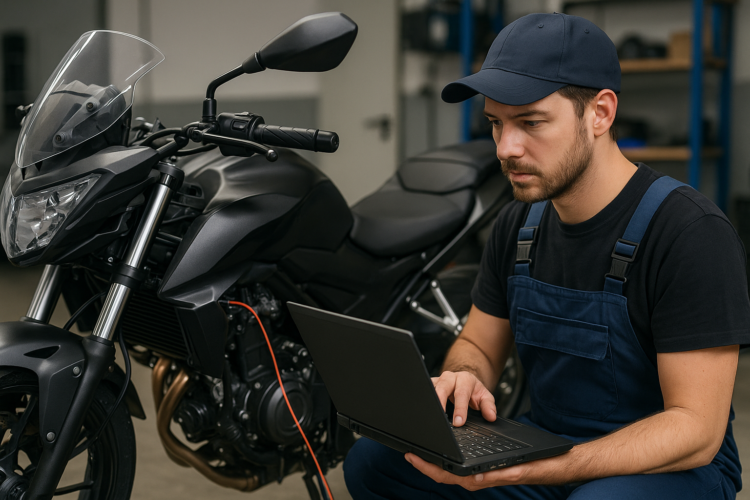 Digital motorcycle diagnostic tools