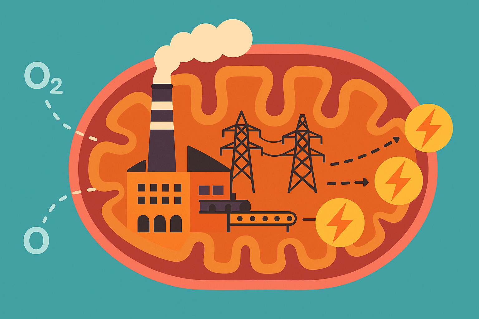 Mitochondrial oxygen processing