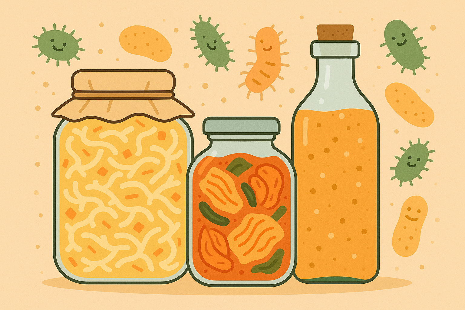 Raw vegan fermented foods