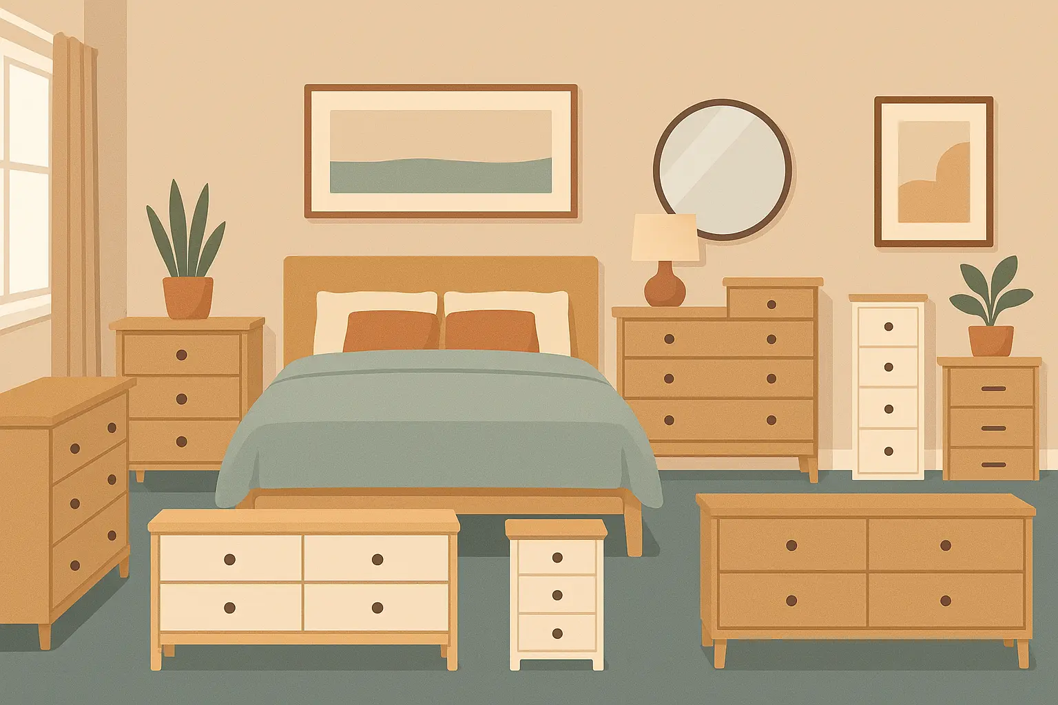 Essential factors for choosing bedroom dresser