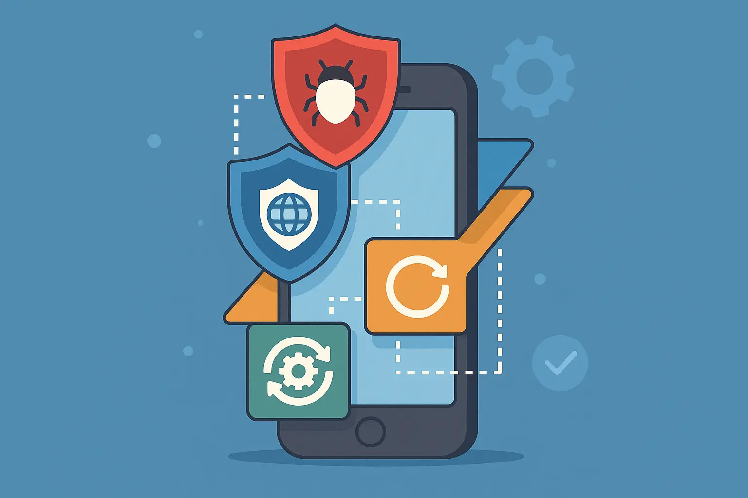 Mobile security backup and protection strategies