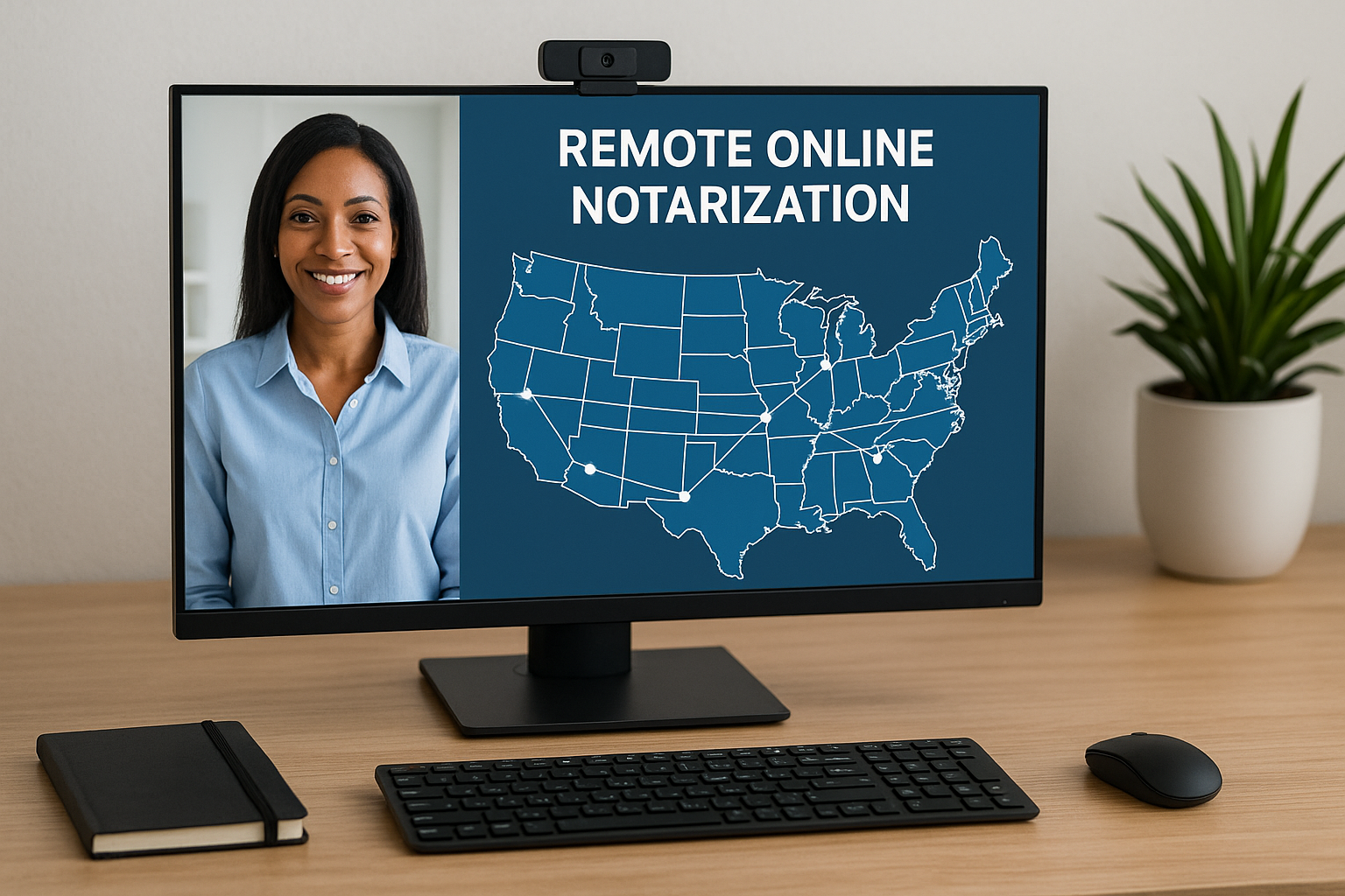 Iowa notary interstate commerce