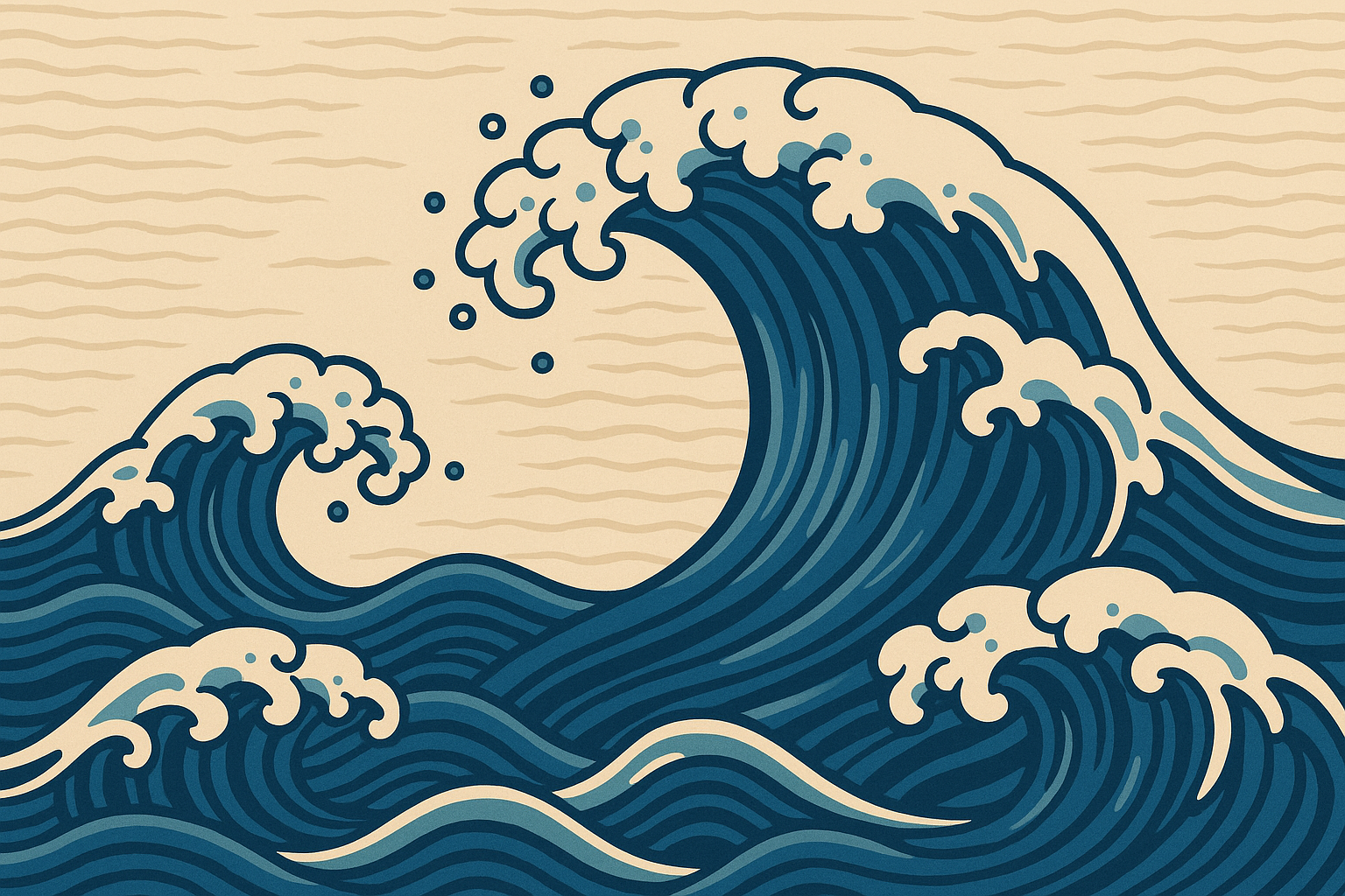 Great Wave Pattern