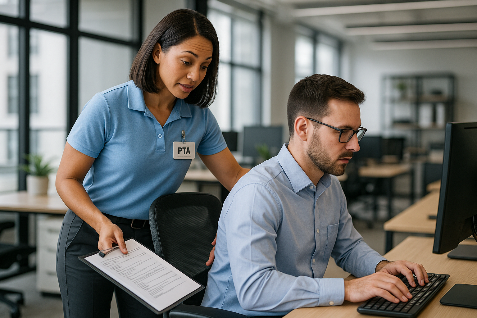 Corporate wellness consulting for physical therapy assistants