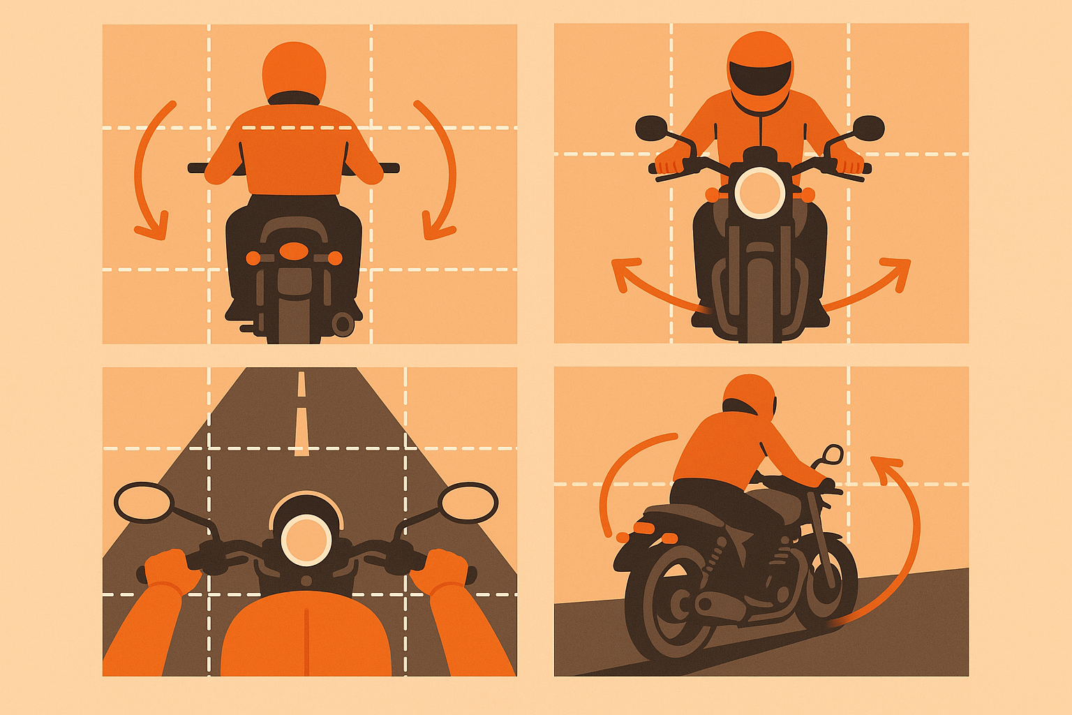 Cinematic motorcycle footage techniques