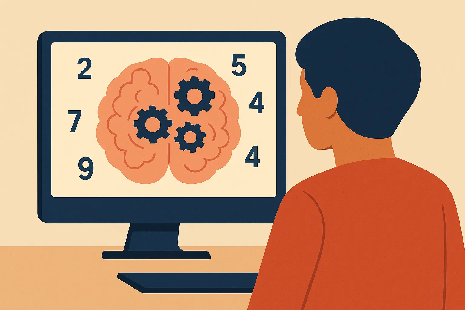 Mental age test results interface