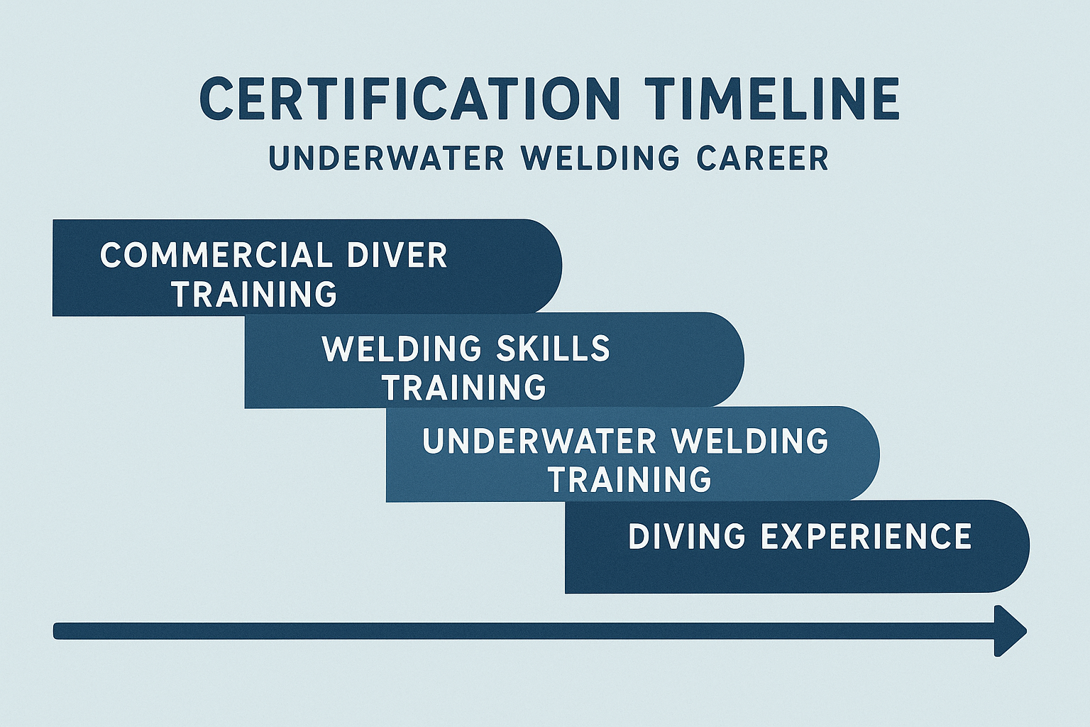 Underwater welding certification timeline