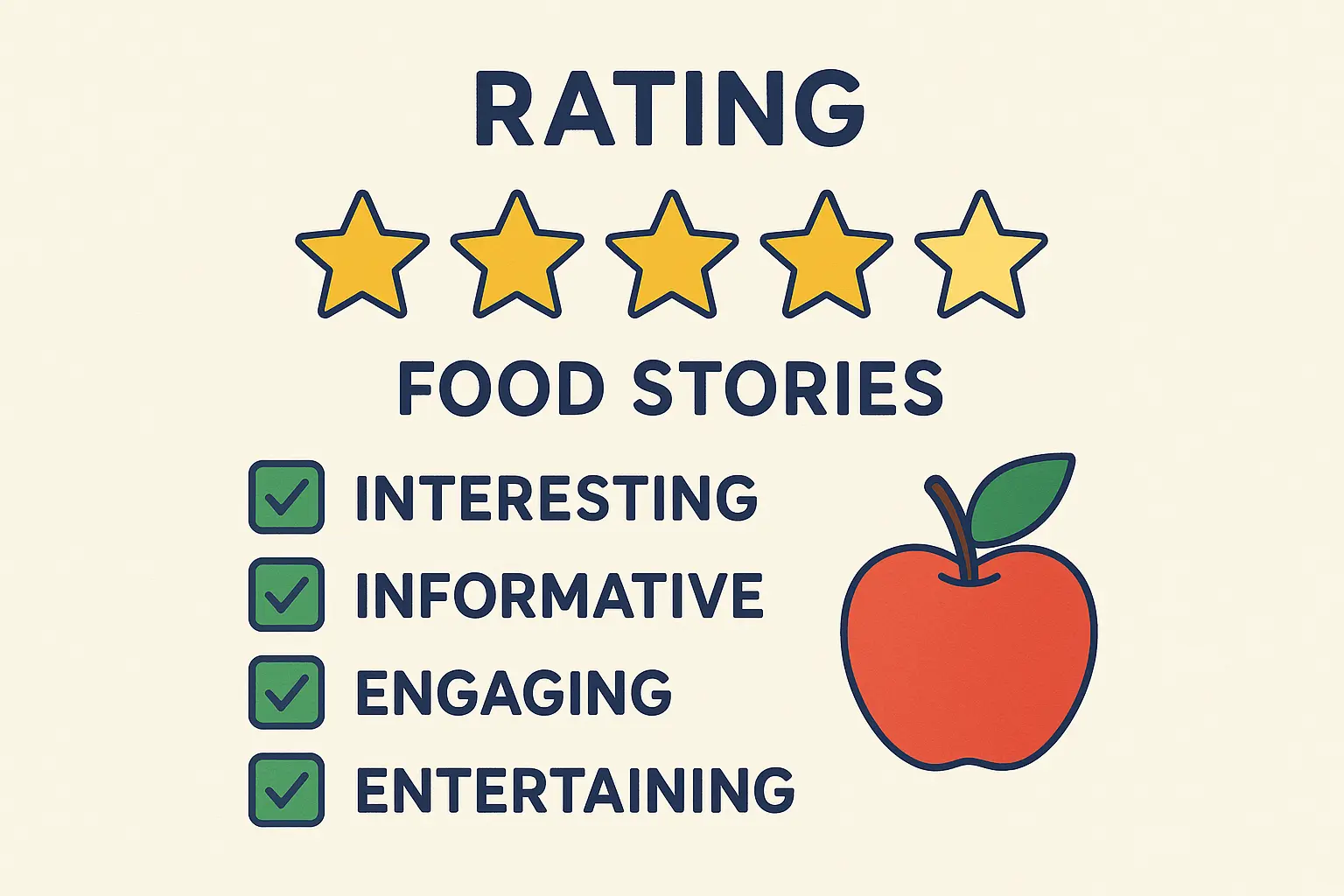 AI-powered storytelling tools interface for food content creation