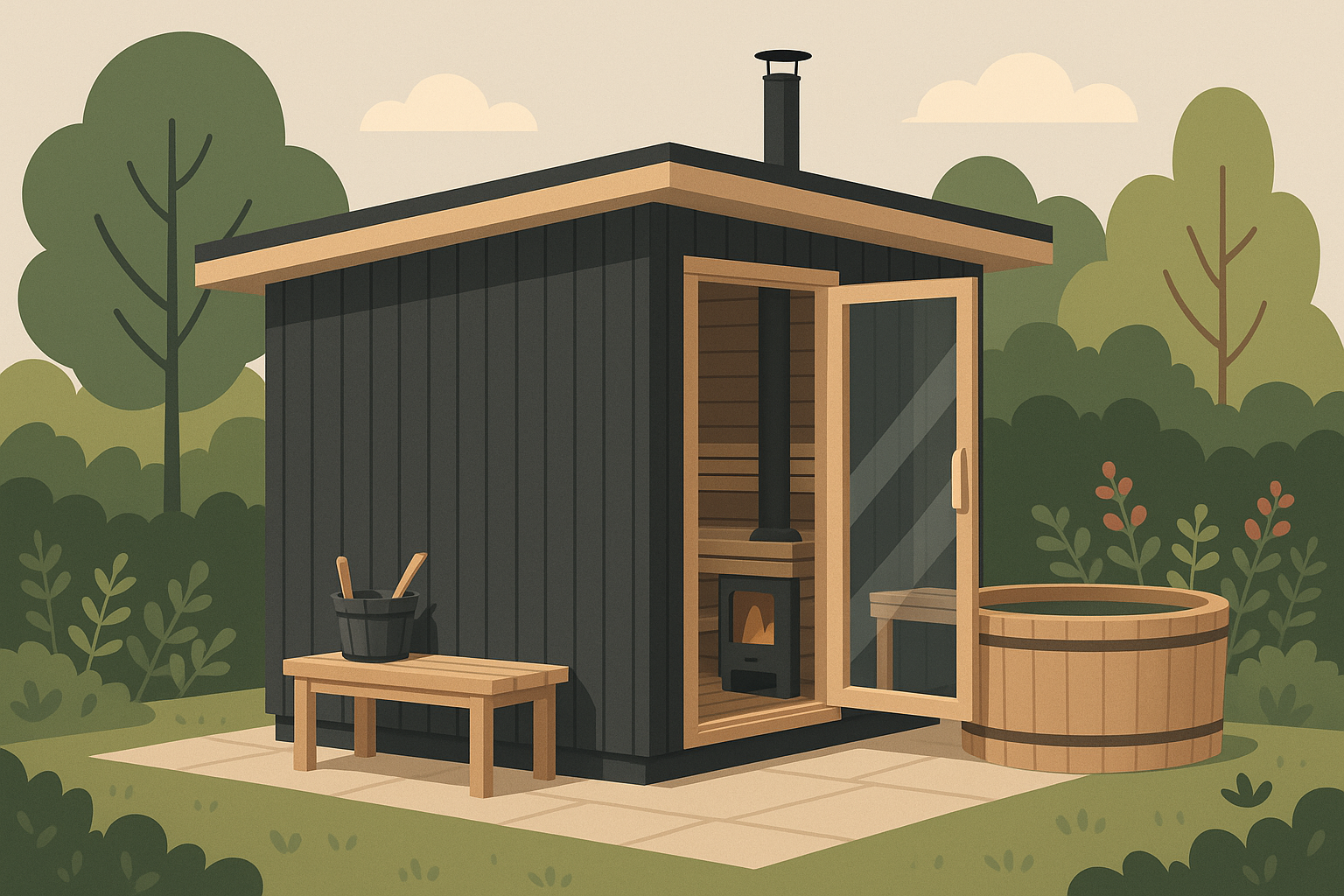 HETKI sauna authentic Finnish design