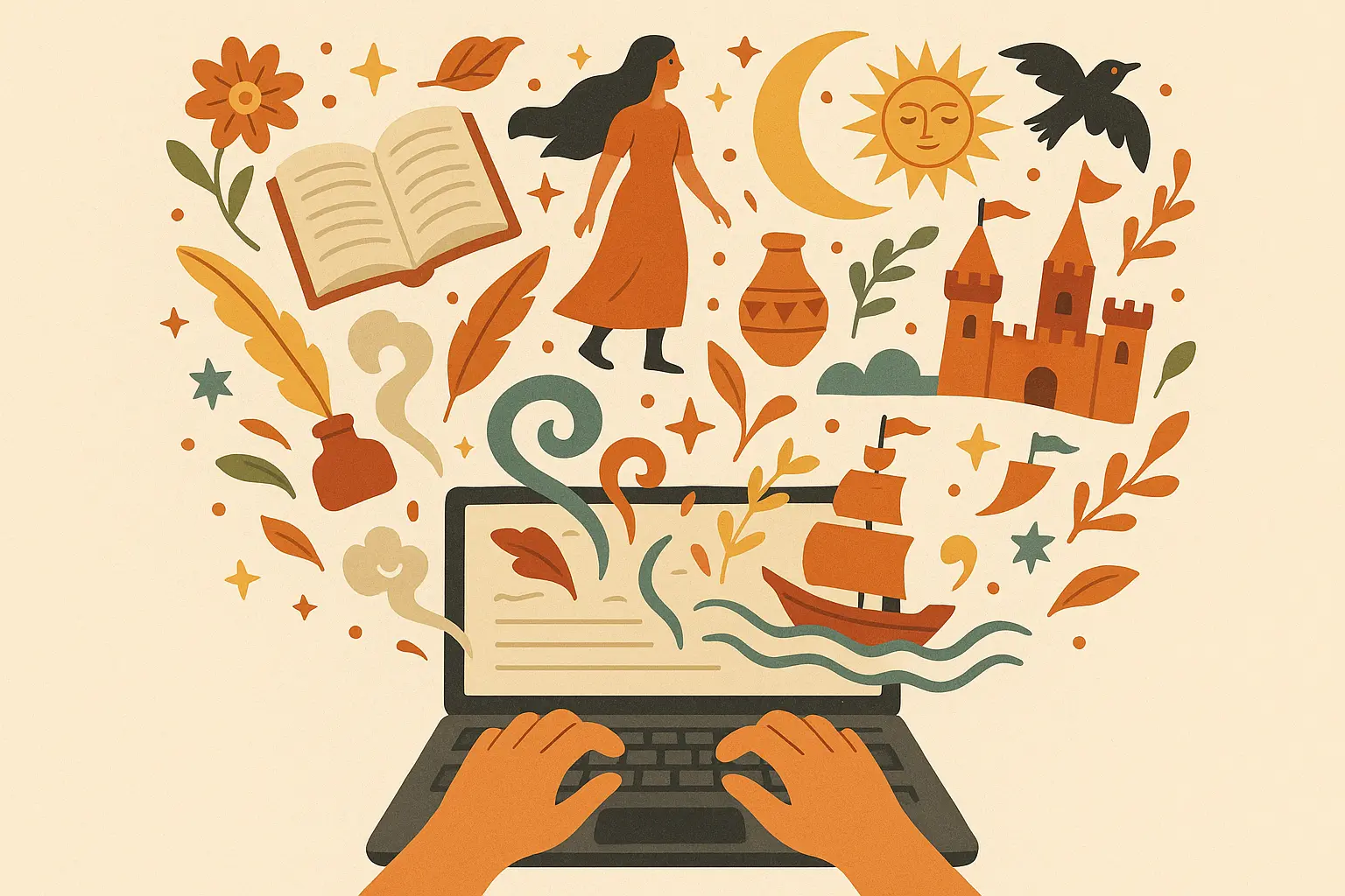 Writing community collaboration and creative tools