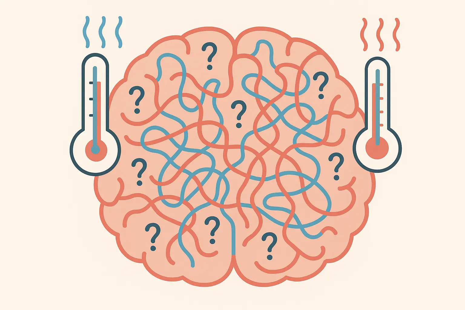 Brain temperature regulation disruption