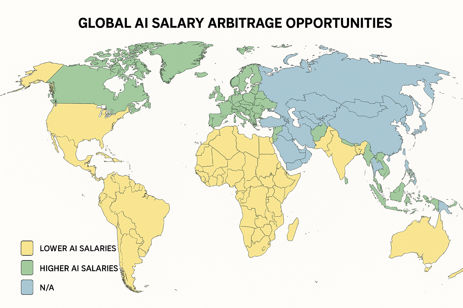 Global AI Research Salary Arbitrage Opportunities