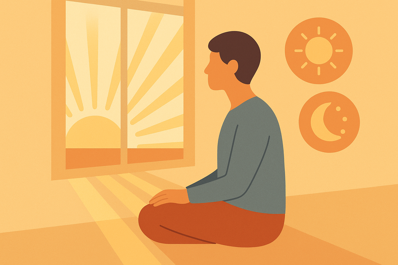 Dawn light exposure for HRV optimization