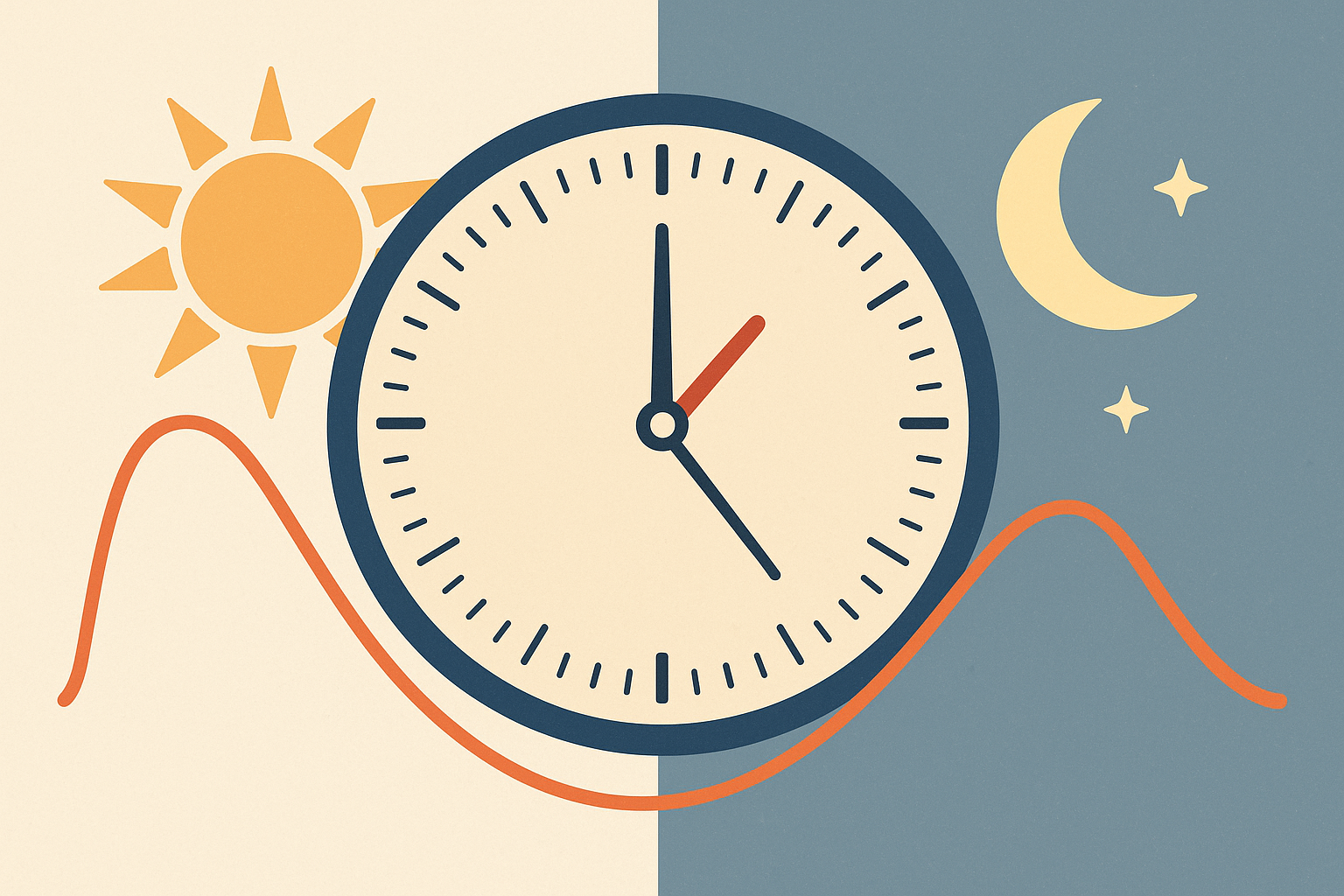 Circadian rhythm and adrenal hormone patterns