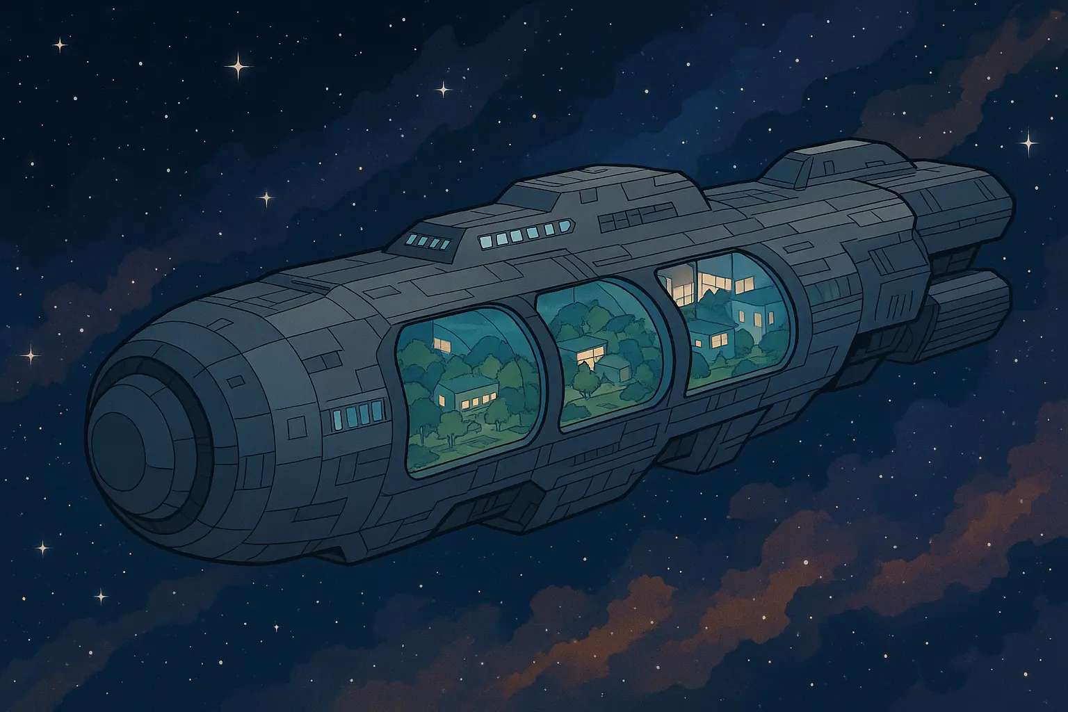 Space exploration and colonization stories