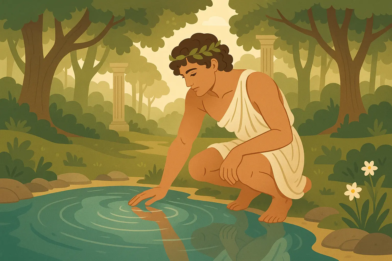 Narcissus and Echo transformation myth