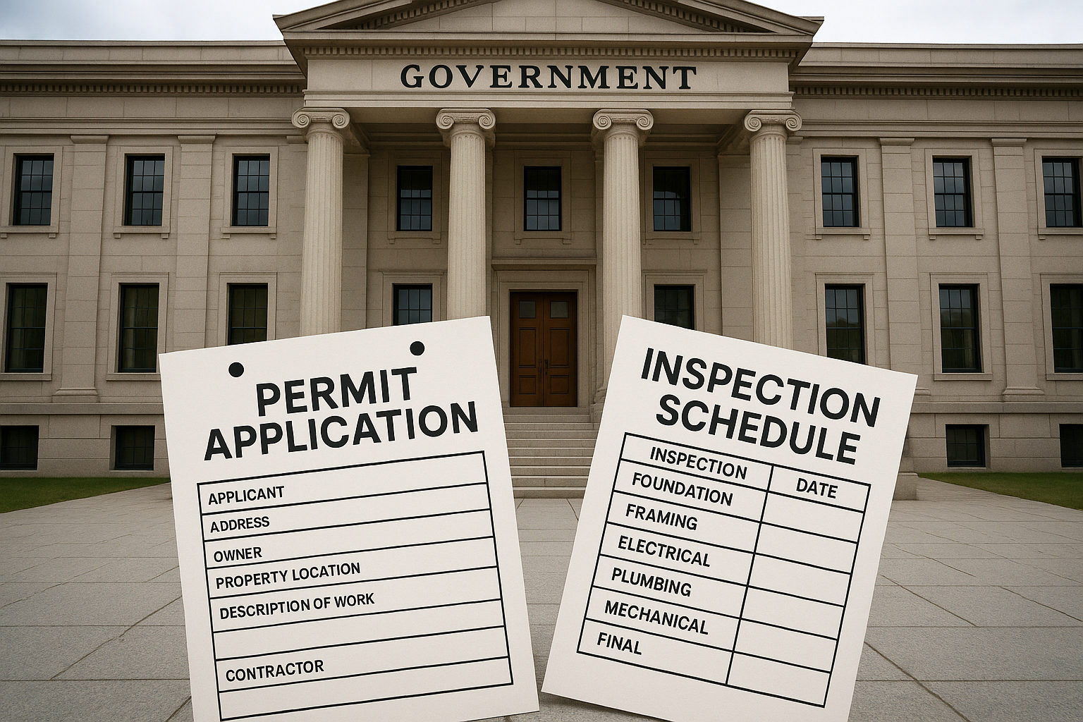 Permitting and inspection coordination timeline
