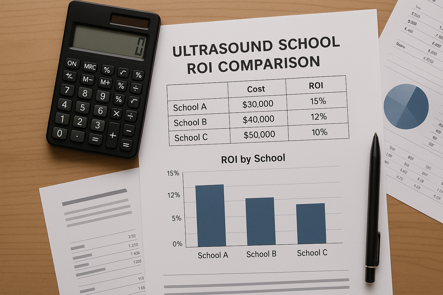 Ultrasound school investment ROI analysis