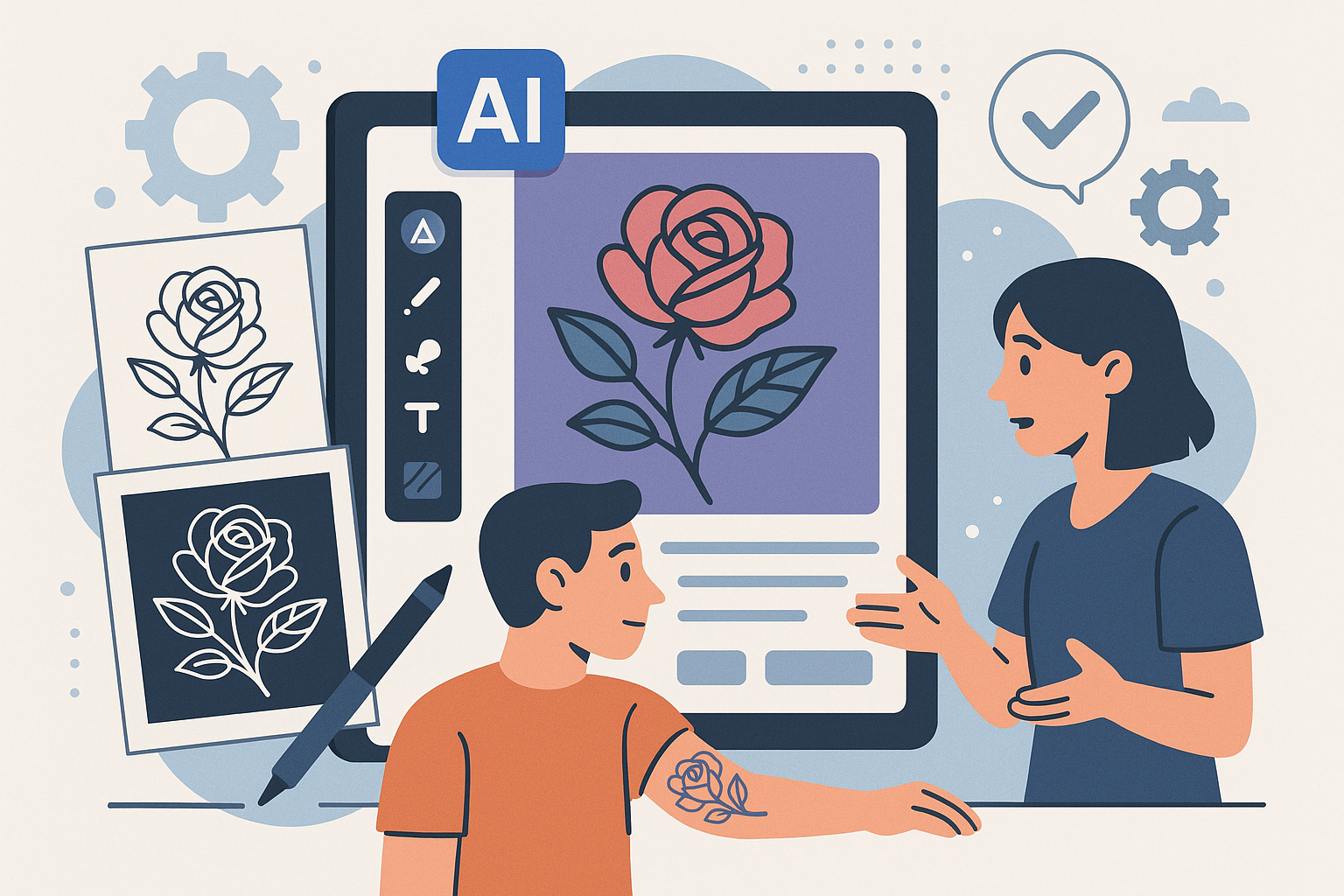 Tattoo Generator IQ helping create perfect warrior designs