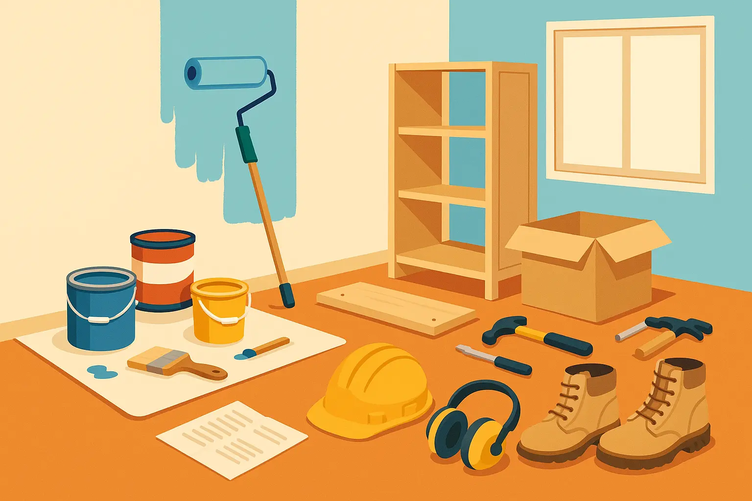 Room transformation planning and implementation