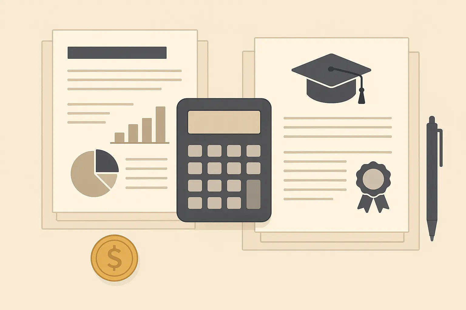 Financial aid planning for English degrees