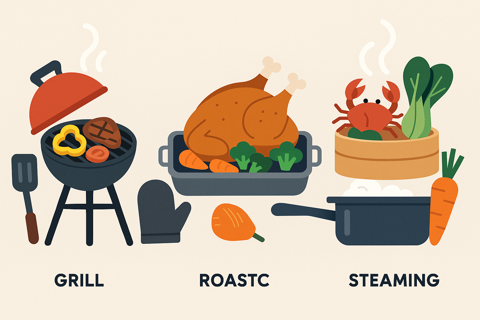 Complex flavor building techniques for calorie-restricted meals