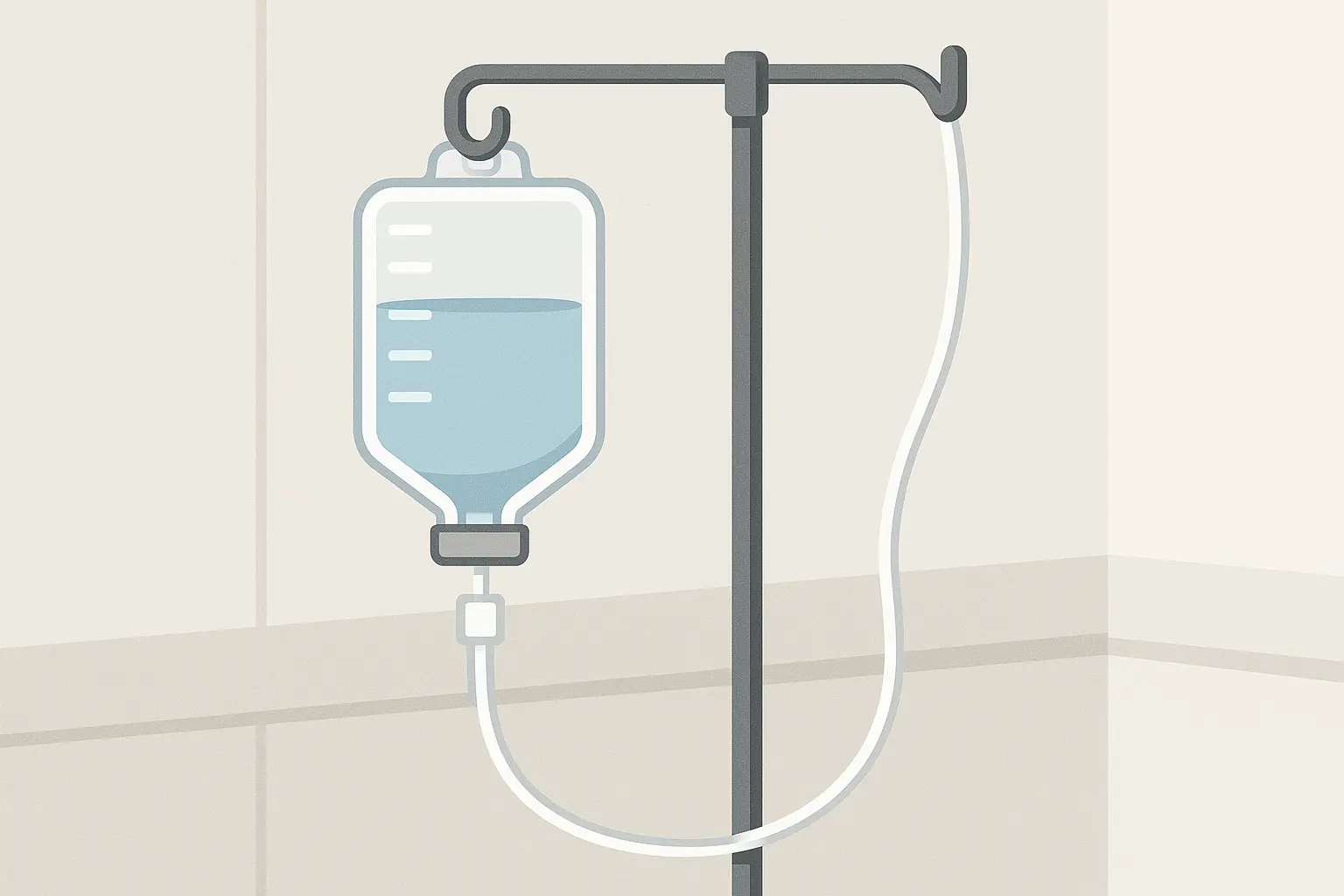 IV therapy clinic showing modern wellness treatment setup