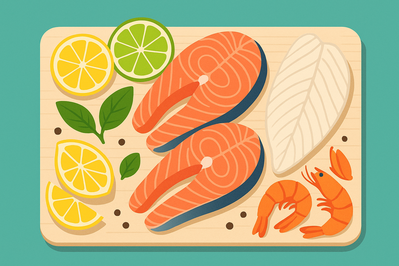 Traditional ceviche preparation with fresh seafood and citrus