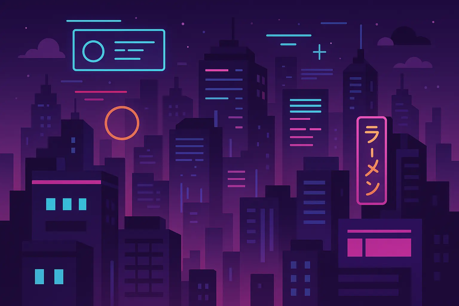 Science fiction cyberpunk anime