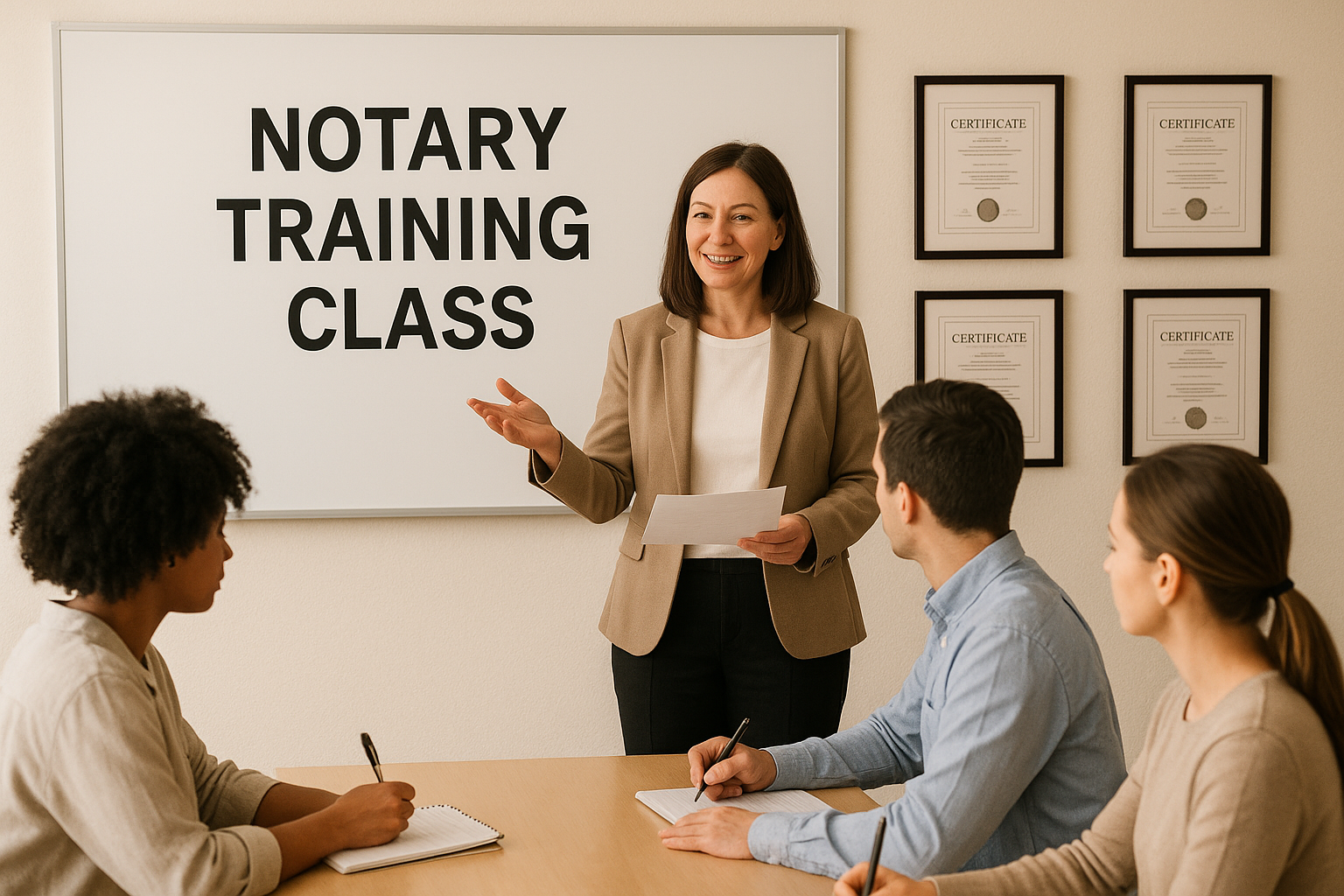 Notary business service expansion