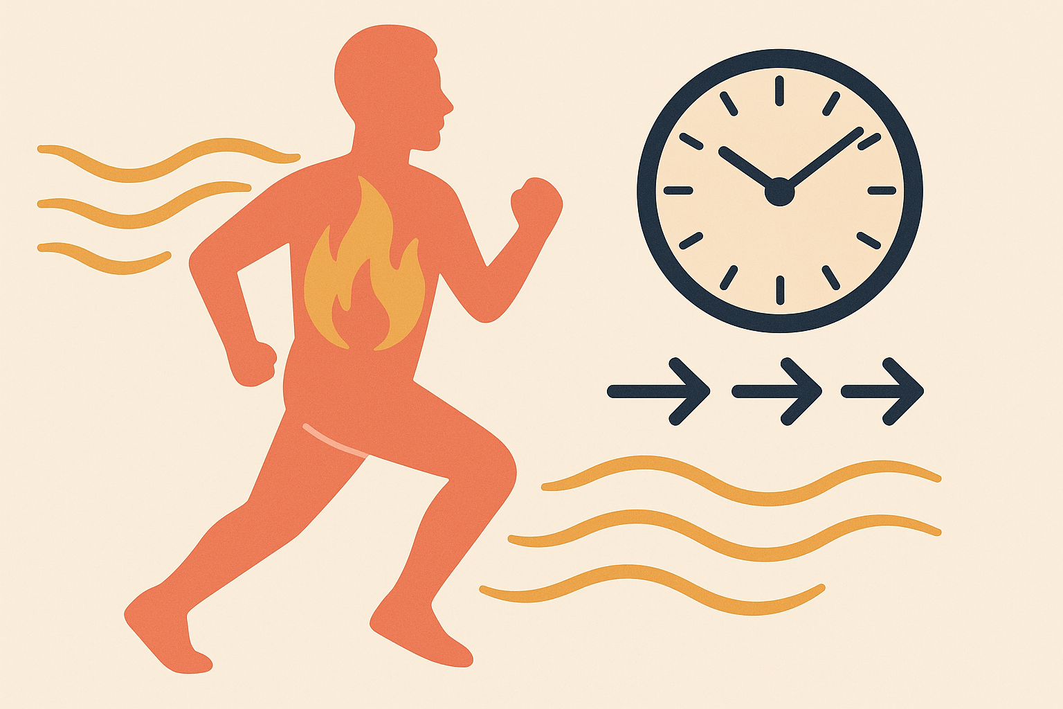 Post-exercise metabolic activity visualization