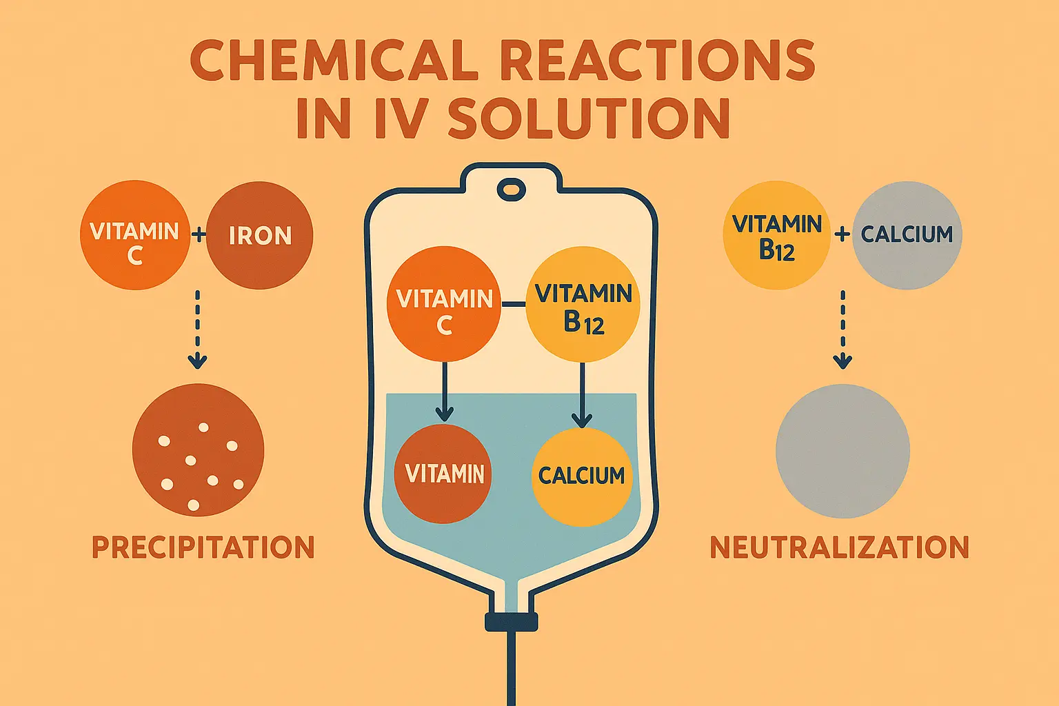 IV nutrient compatibility and chemical interactions