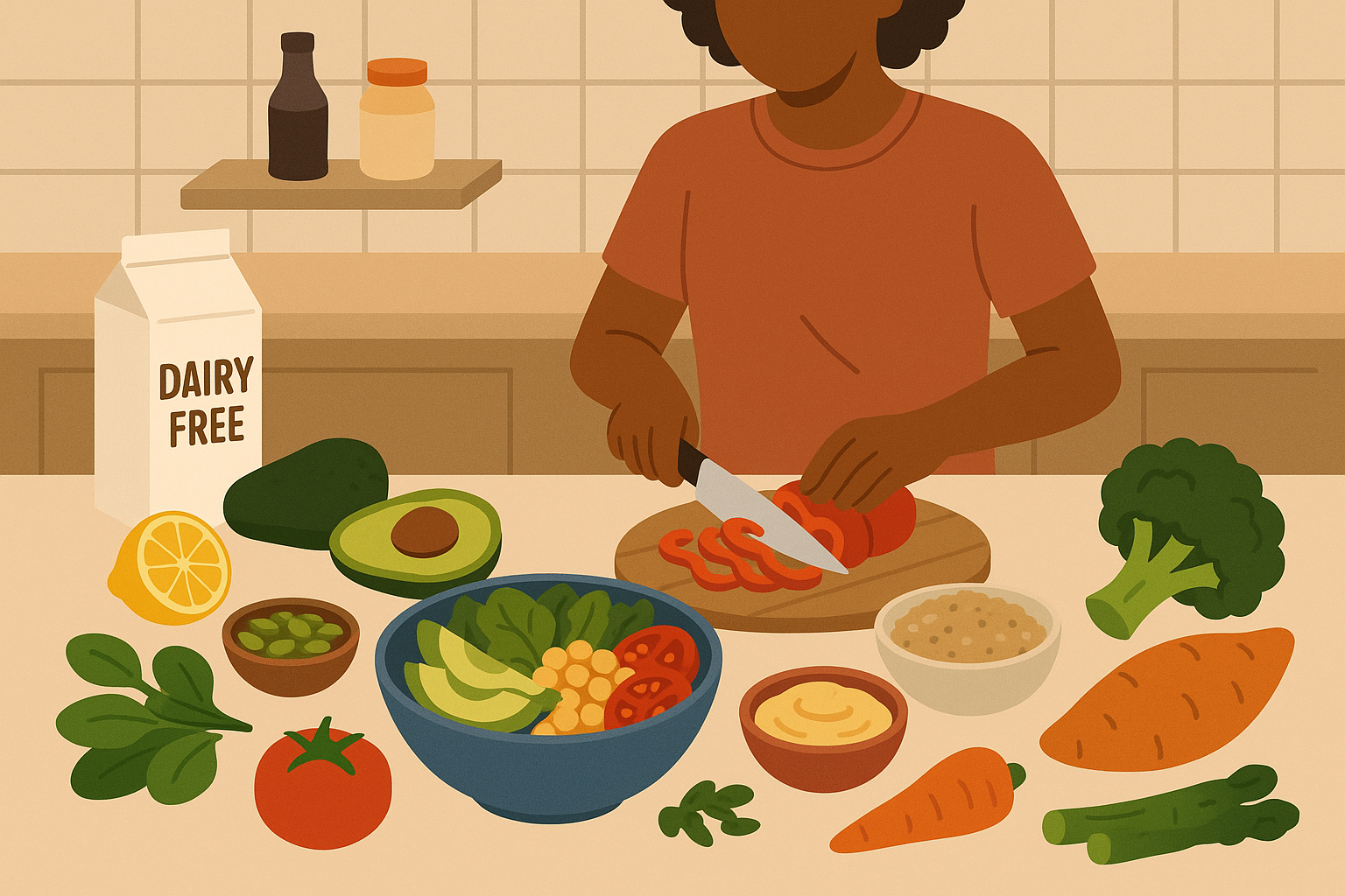 Personalized dairy-free meal delivery trends