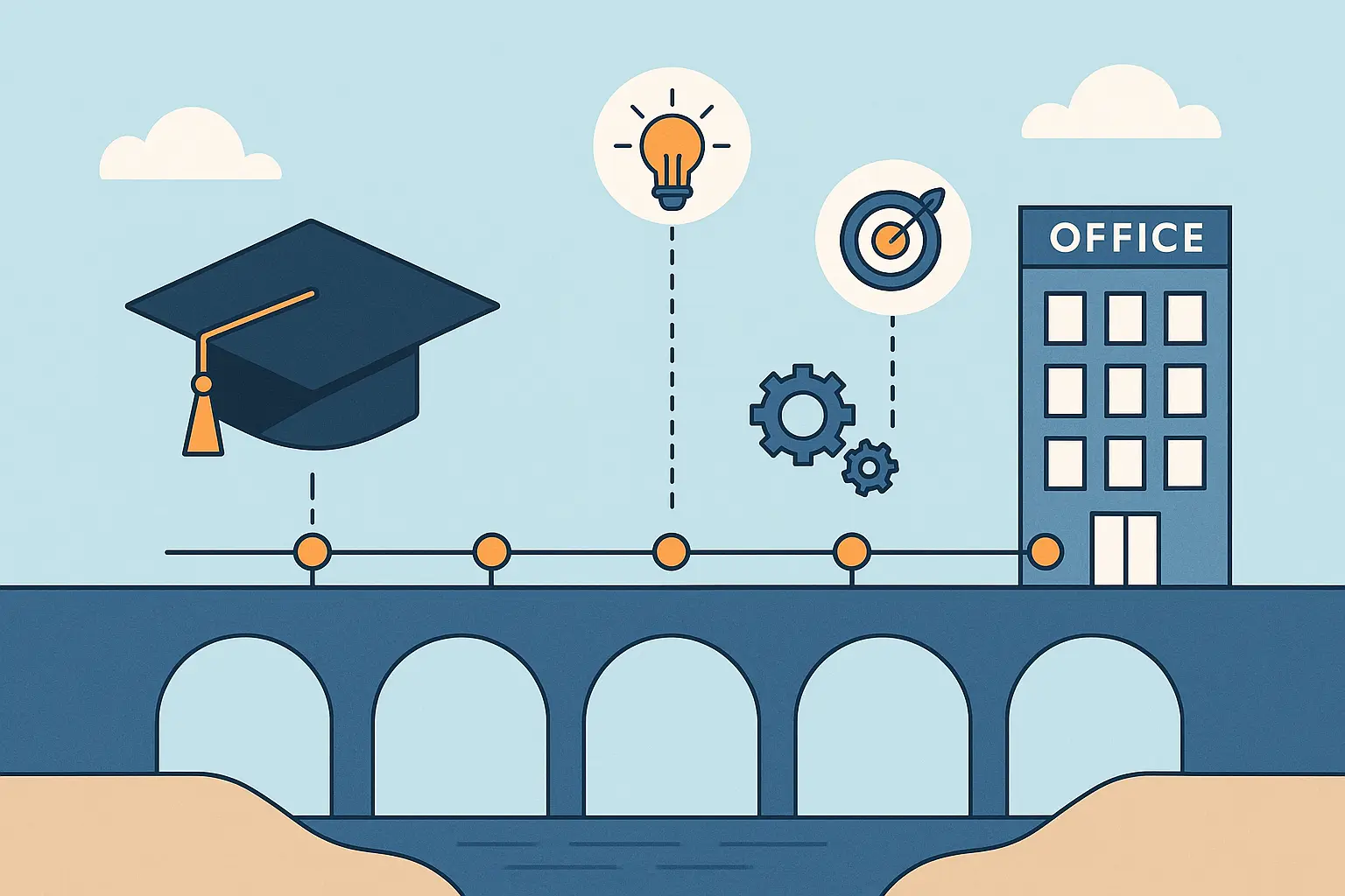 New graduate drafter learning on-the-job training