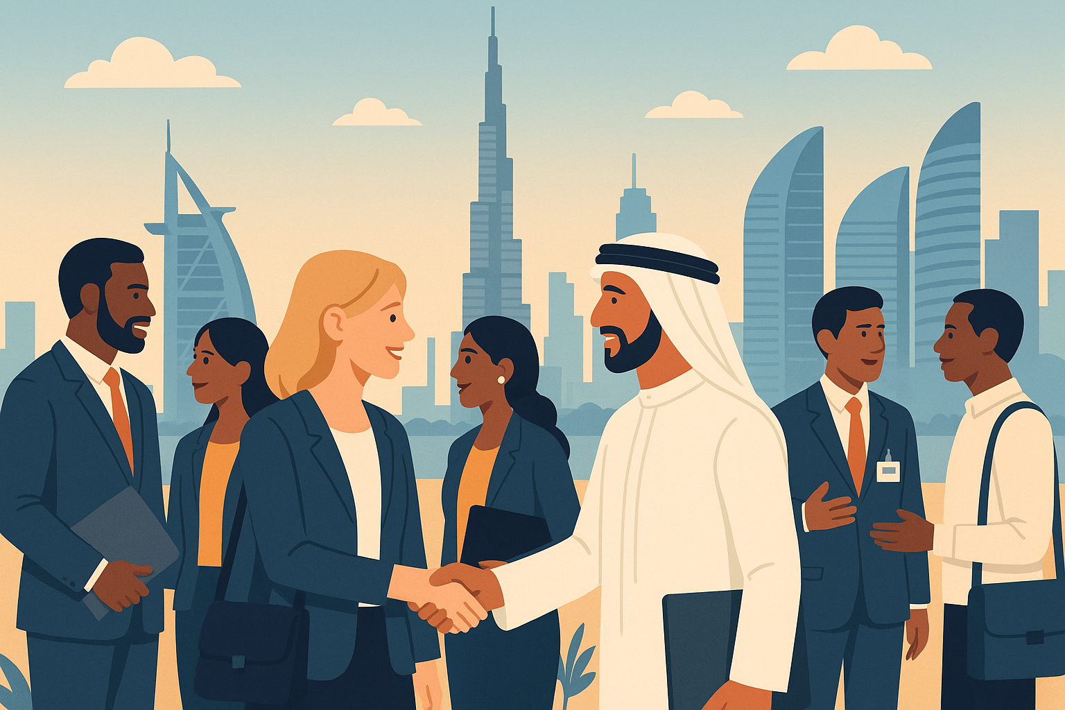 Dubai business relationship network and wasta connections