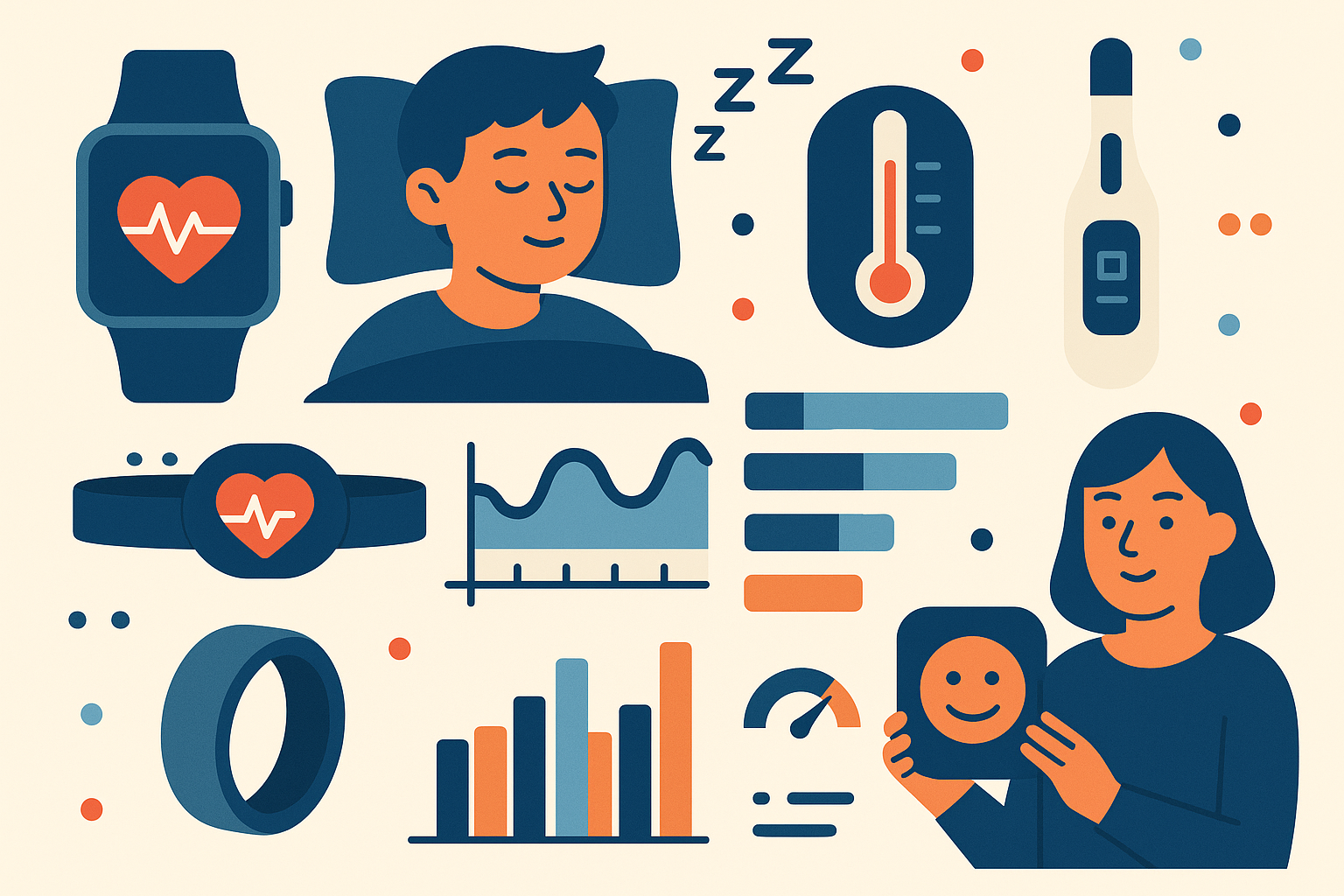 Sleep metabolism tracking dashboard