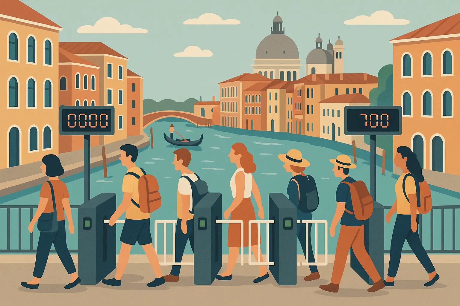 Climate impact on destinations