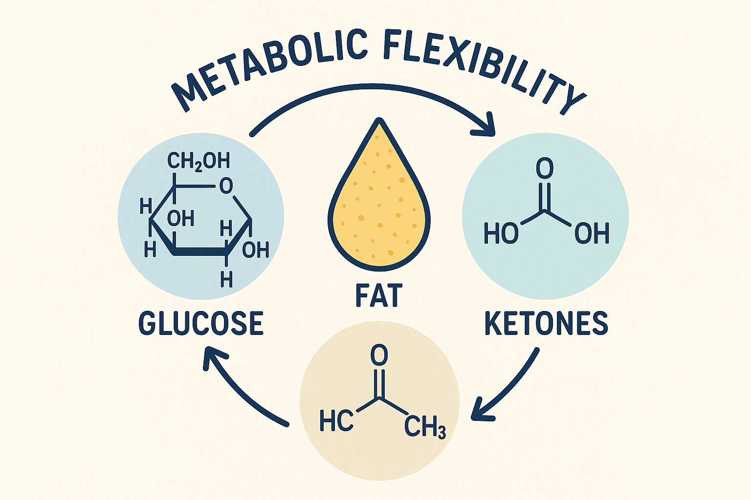 Metabolic flexibility training chart
