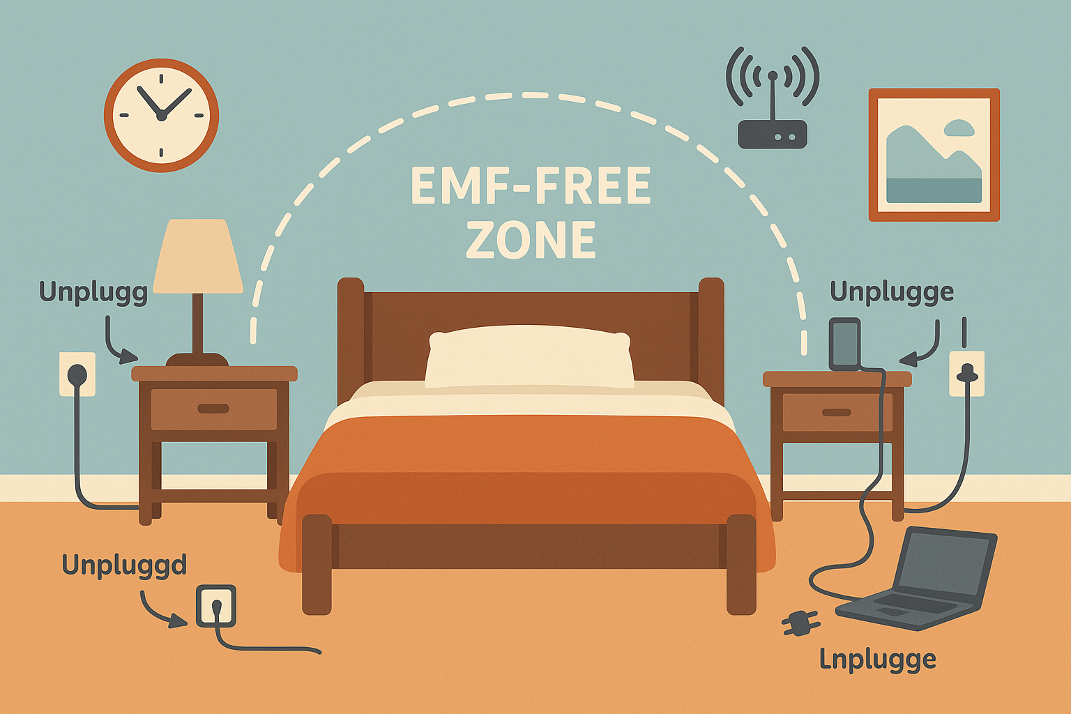 EMF mitigation strategies for HRV recovery