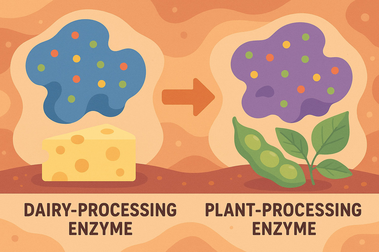 Enzyme production changes after dairy elimination